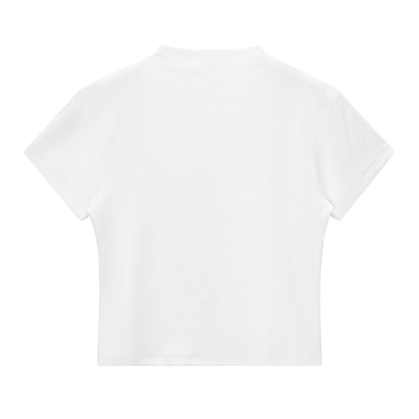 Essential GET LOST  Sig Slim Fit Mock Neck Tee