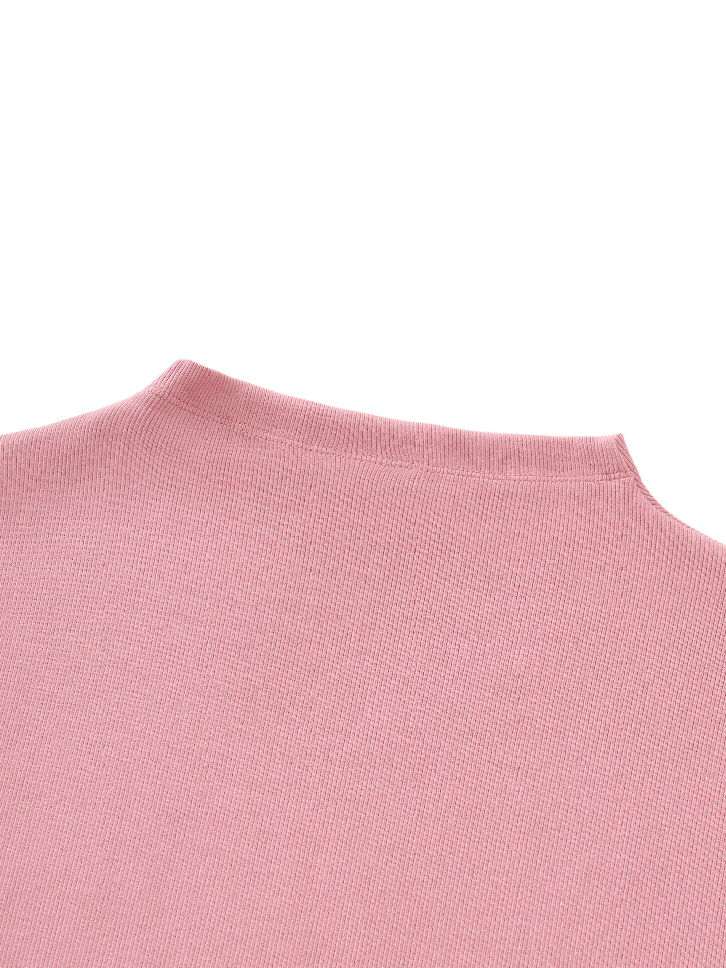 Essential GET LOST  Sig Slim Fit Mock Neck Tee